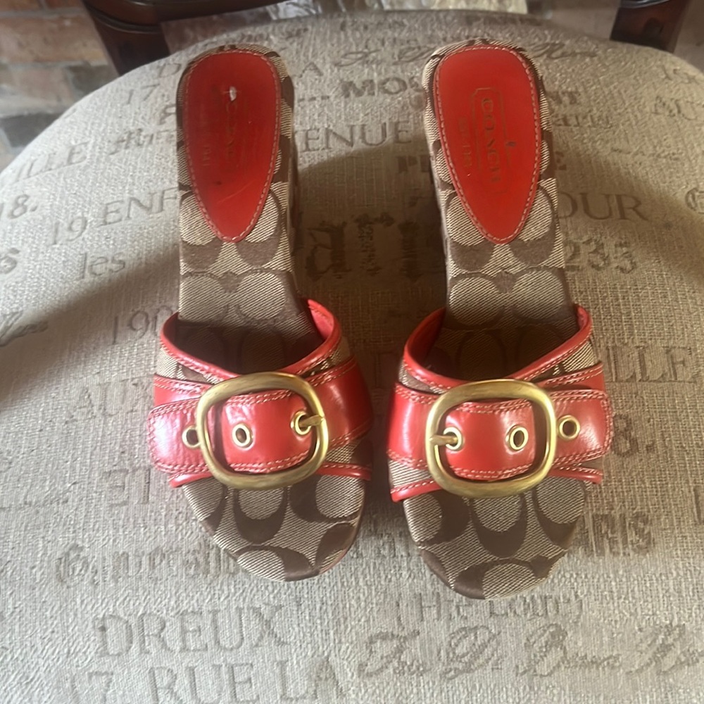 Coach wedges